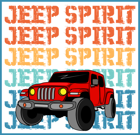 Jeep  イラスト