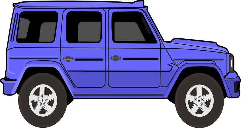 Jeep-Auto  Illustration