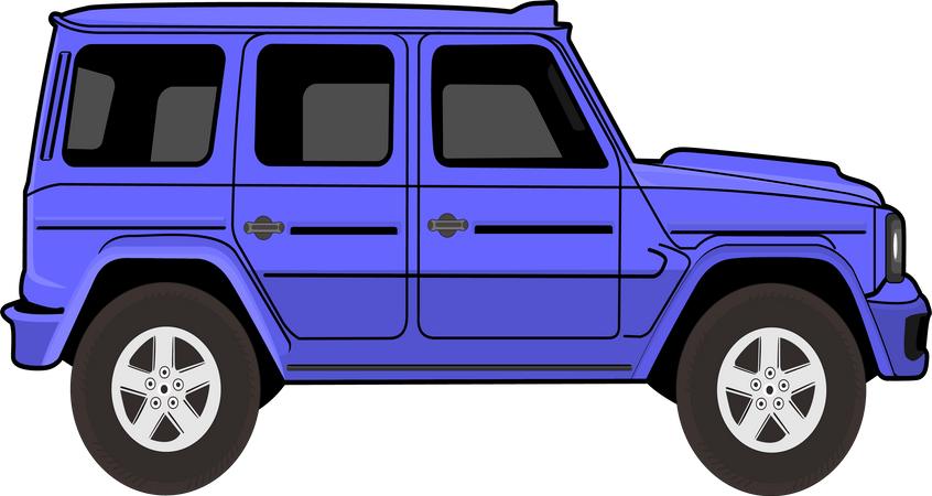 Jeep Car  Illustration