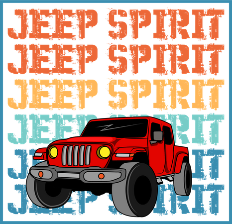 Jeep  Illustration