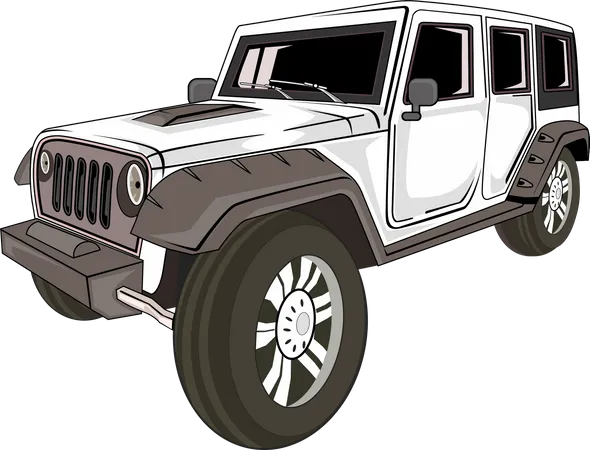 Jeep  Illustration