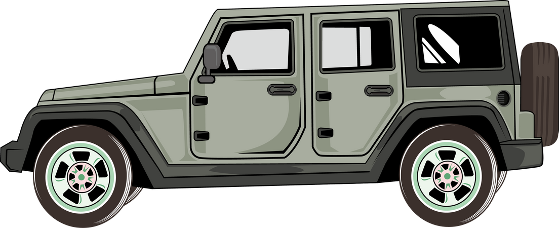 Jeep  Illustration