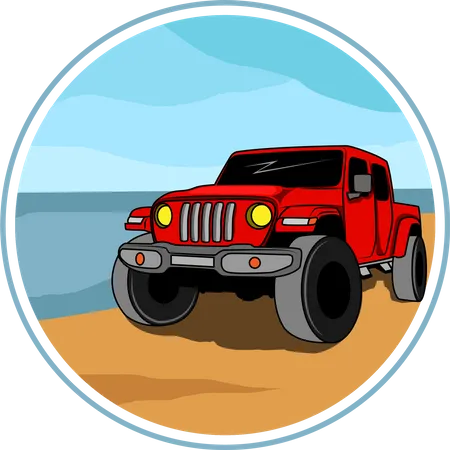 Jeep  Illustration