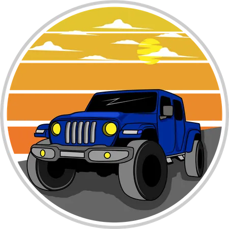 Jeep  Illustration