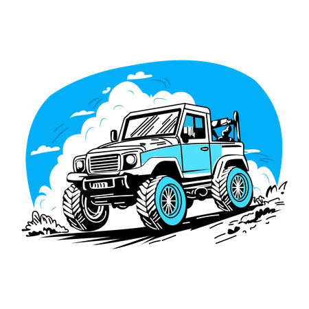 Jeep  Illustration