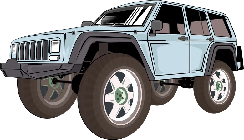 Jeep  Illustration