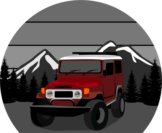 Jeep  Illustration