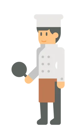 Jefe de cocina  Ilustración