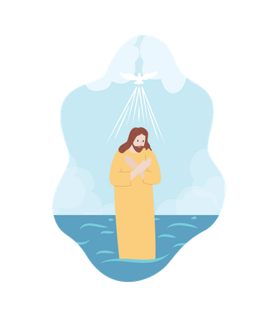 Jésus apparaît à ses disciples  Illustration