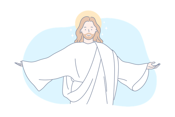 Jésus christianisme  Illustration