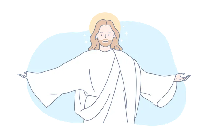 Jesus christianity  Illustration