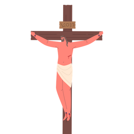 Jesus Crucifixion  Illustration