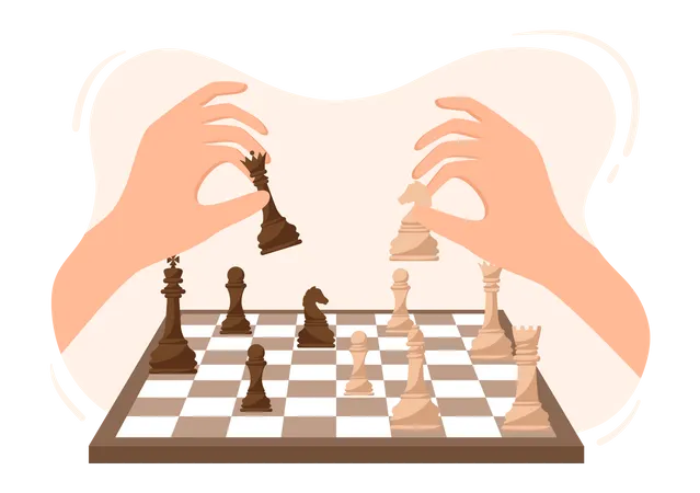 Jeu d'échecs  Illustration