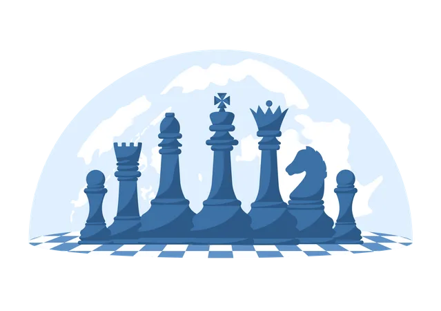 Jeu d'échecs  Illustration