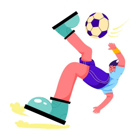 Jeu de football  Illustration