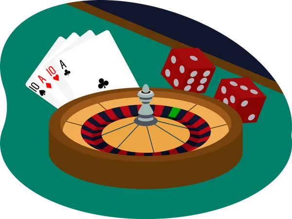 Jeu de poker  Illustration