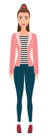 Jeune femme  Illustration