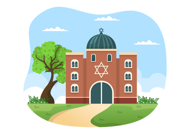 Jew Place Illustration