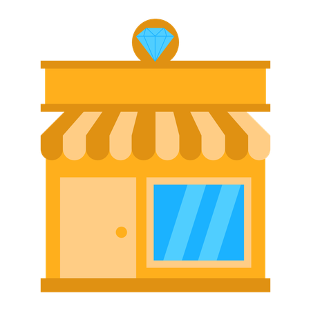 Jewellery Shop  Illustration