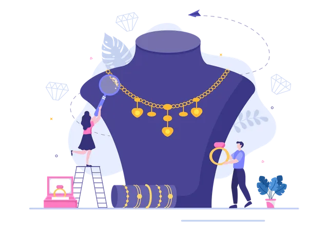 Jewelry Accessories  Illustration