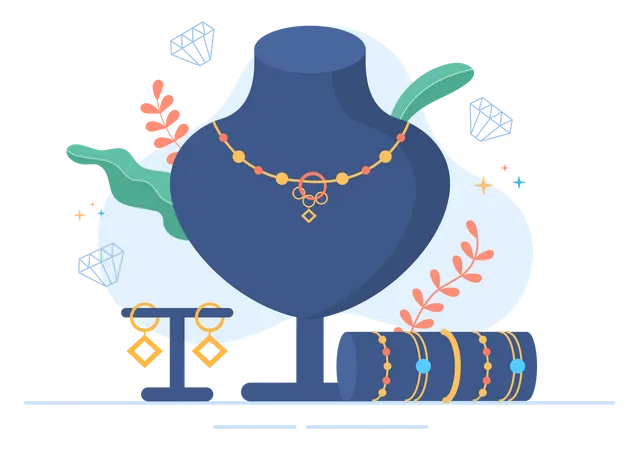 Jewelry Accessories  Illustration