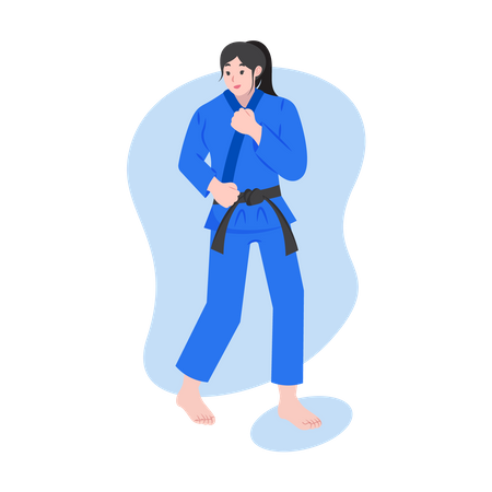Jiu Jitsu Martial arts  Illustration