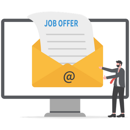 Job offer  Illustration