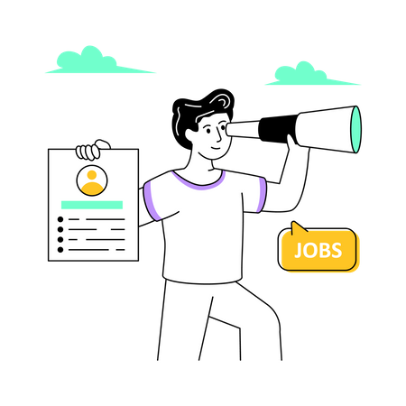 Job Opportunity  Illustration