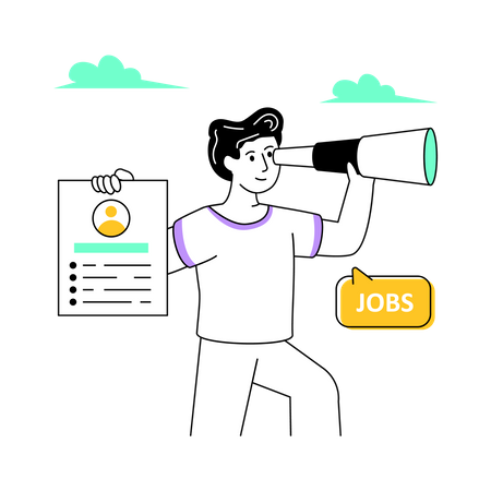 Job Opportunity  일러스트레이션