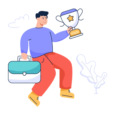 Job Promotion  Illustration