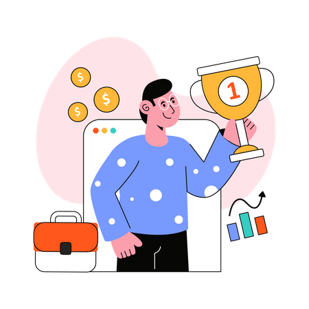 Job Promotion Illustration