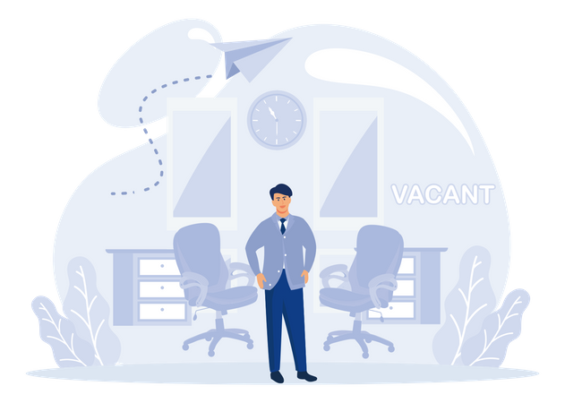 Job recruiting  Illustration