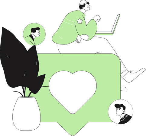 Job Recruitment  Illustration