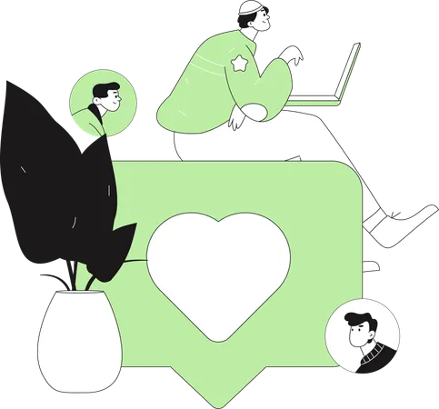 Job Recruitment  Illustration