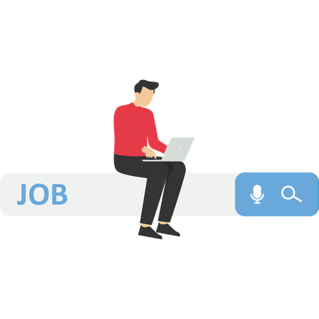 Job search  Illustration