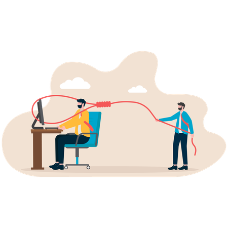Job traps  Illustration