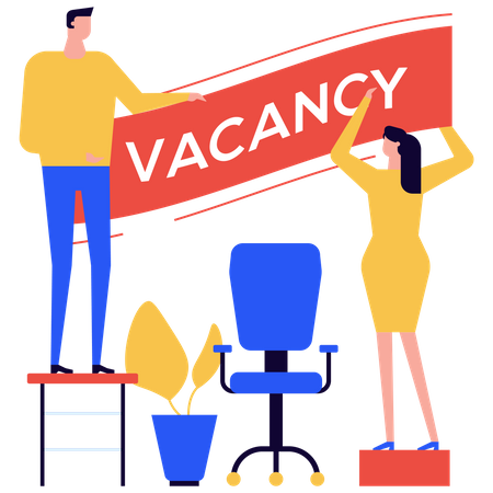 Job Vacancy  Illustration