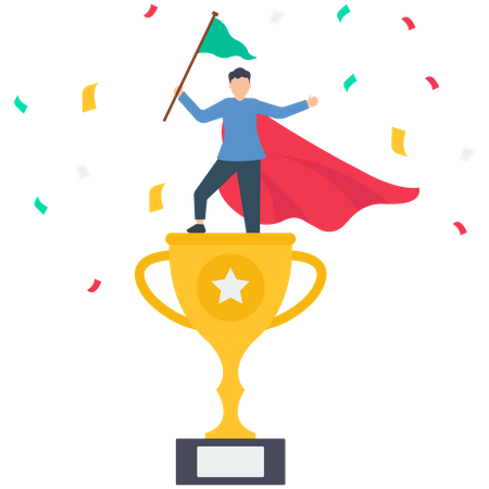 Job Victory  Illustration