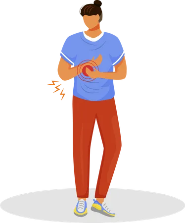 Joint pain  Illustration