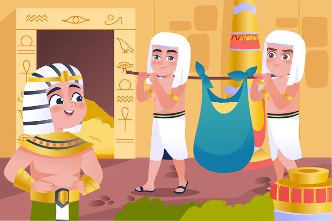 Joseph, pharaon adjoint  Illustration