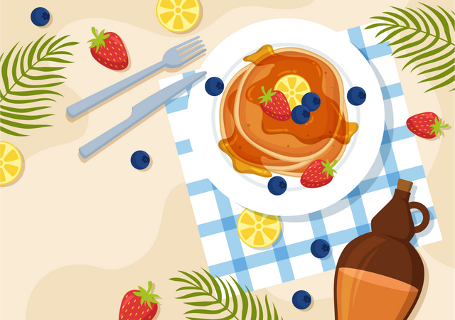 Journée des crêpes  Illustration