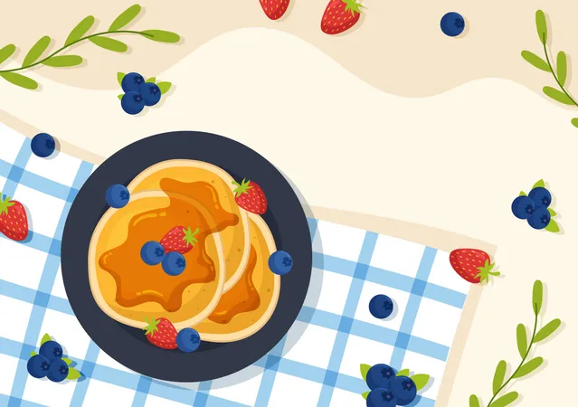 Journée des crêpes  Illustration