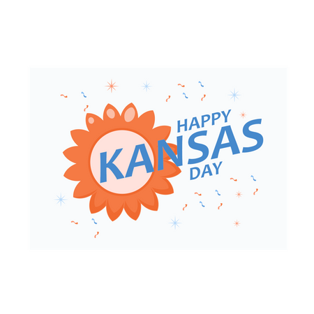 Jour du Kansas  Illustration