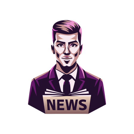 Journalist  Illustration