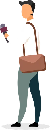 Journalist  Illustration