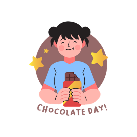Journée du chocolat  Illustration