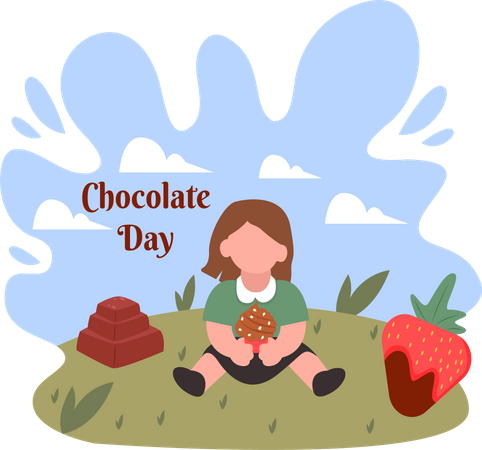 Journée du chocolat  Illustration