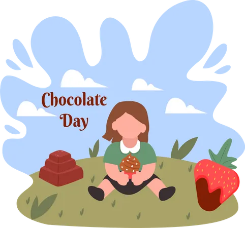 Journée du chocolat  Illustration