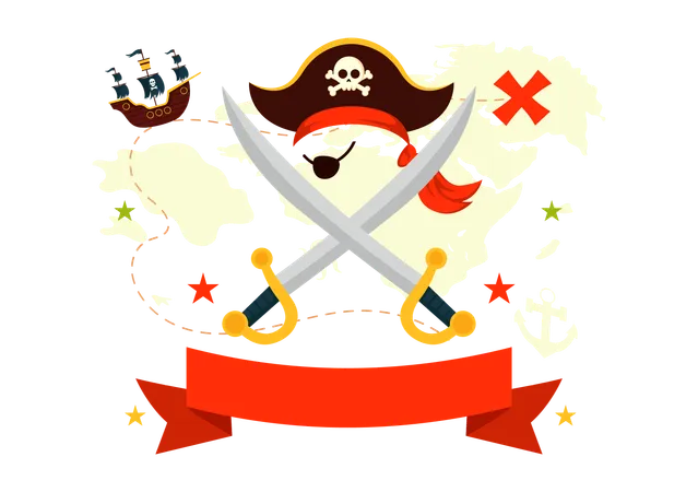 Journée internationale « Parler comme un pirate »  Illustration