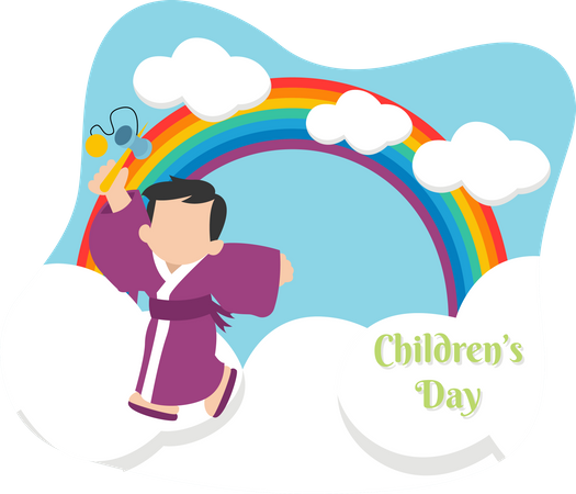 Journée mondiale des enfants  Illustration